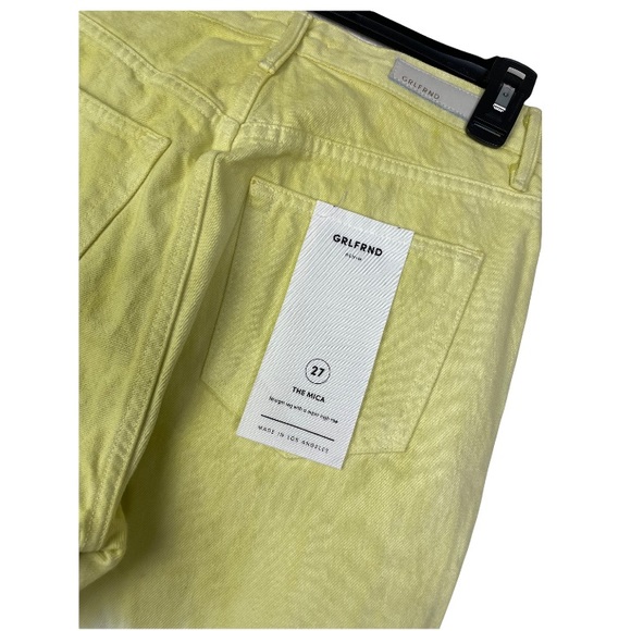 SALE GRLFRND The Mica three color jeans straight leg with a supper high rise - Picture 5 of 16